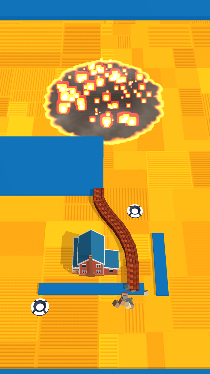 Save The House From Wildfire