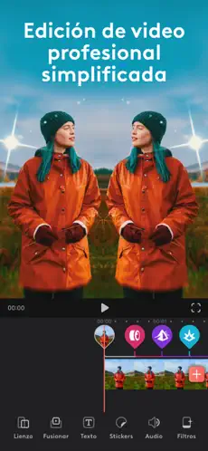 Screenshot 1 Videoleap de Lightricks iphone