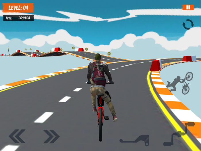 BMX Mega Ramps Stunt Race Game