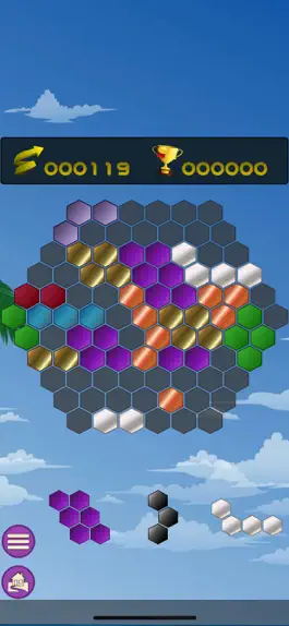 Game screenshot HexBlokz, hexa puzzle game hack