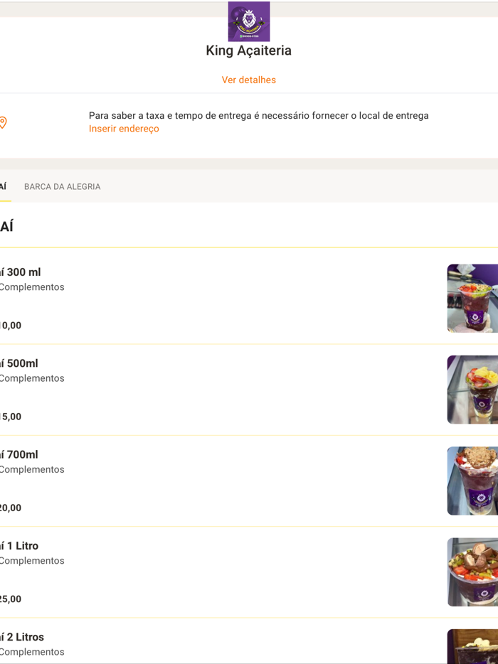 King Açaiteria