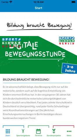 Game screenshot Sportkinder Berlin e.V. apk