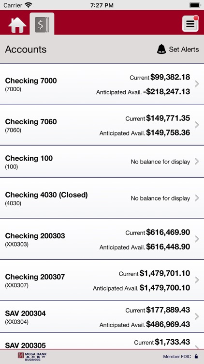 Mega Bank Mobile Business screenshot-3