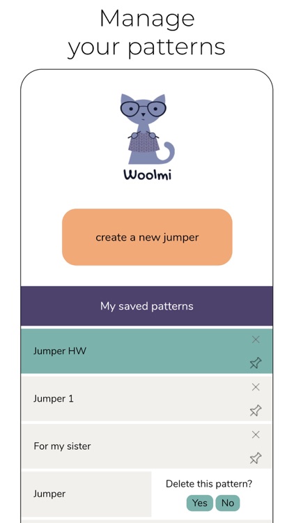 Woolmi — knitting patterns screenshot-0