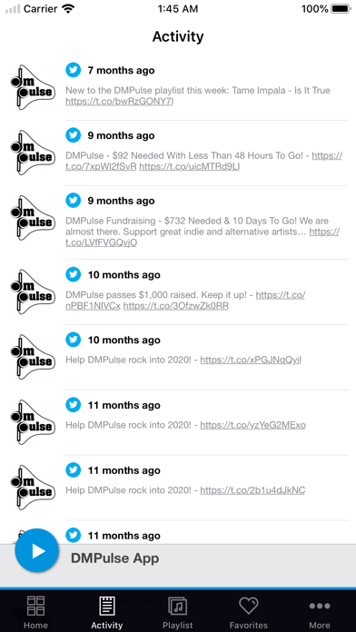 DMPulse App screenshot 2