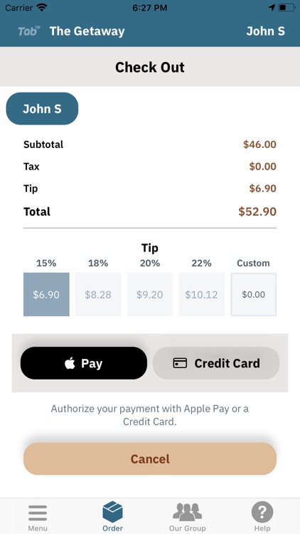 TabUp - Tab | Order | Pay screenshot-4