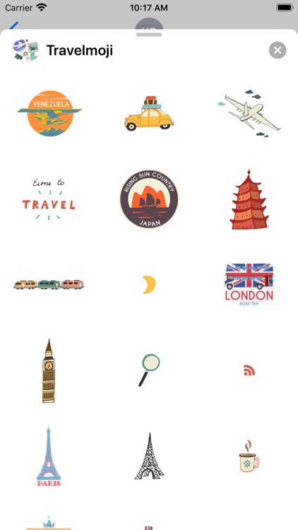 Travelmoji Stickers
