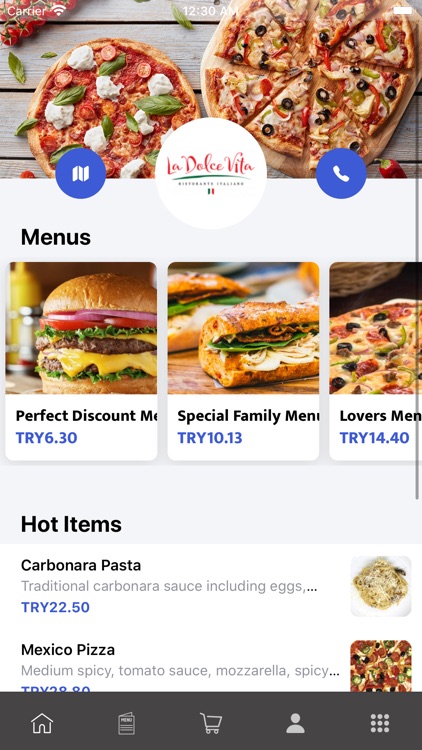 Food App Preview