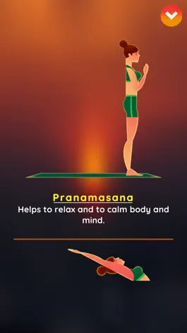 Game screenshot Yoga Surya Namaskar With Timer hack