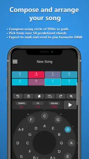 coda: chord progression tool iphone screenshot 1