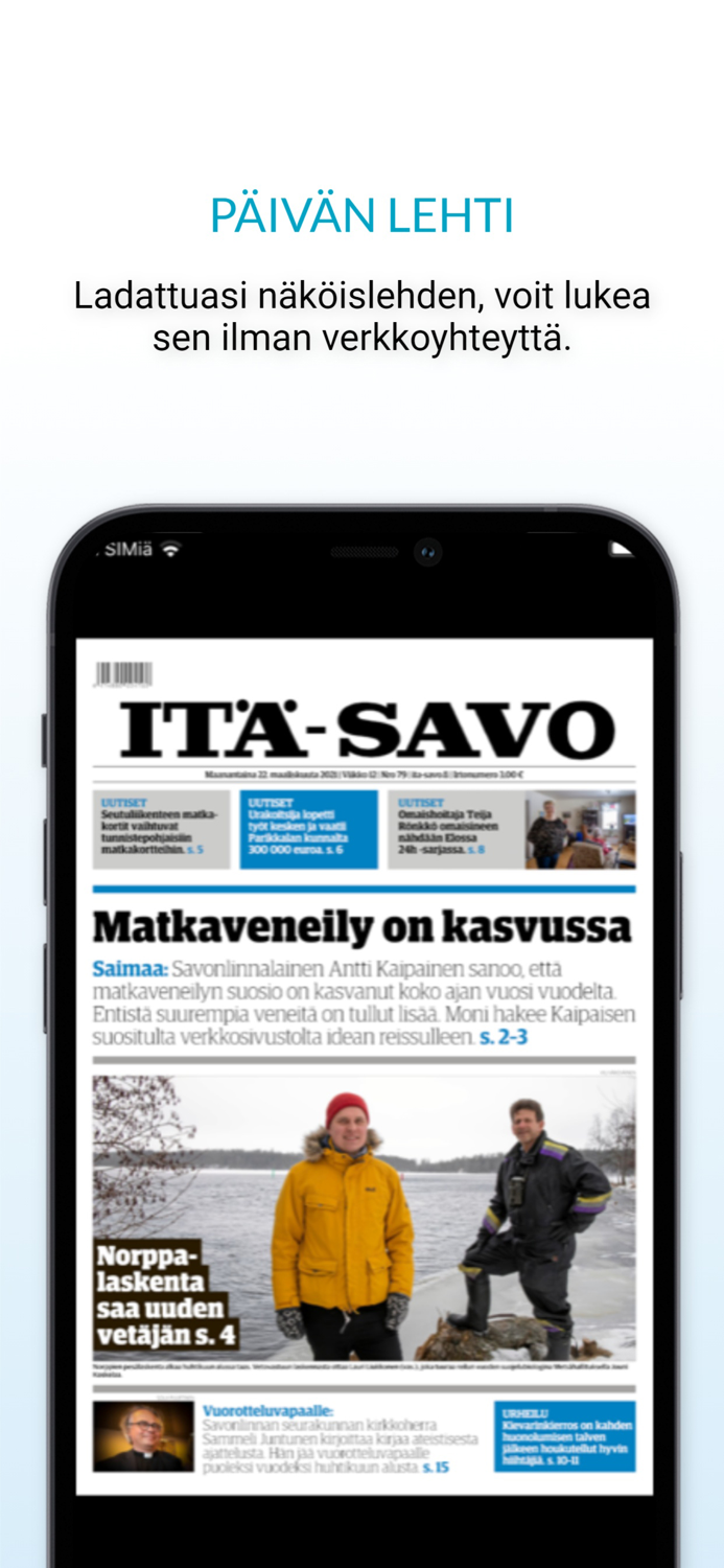 Itä-Savo, päivän lehti