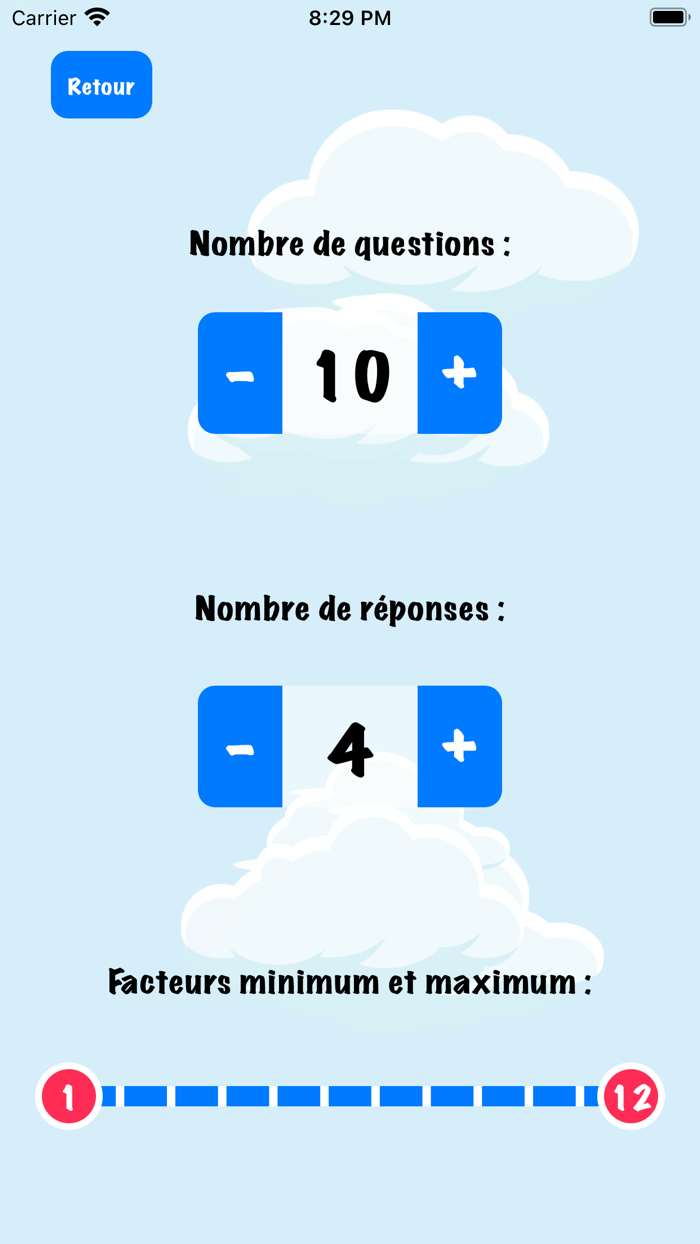 Apprendre les multiplications