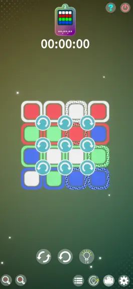 Game screenshot FlatCube : 2D RotationPuzzl‪e‬ apk