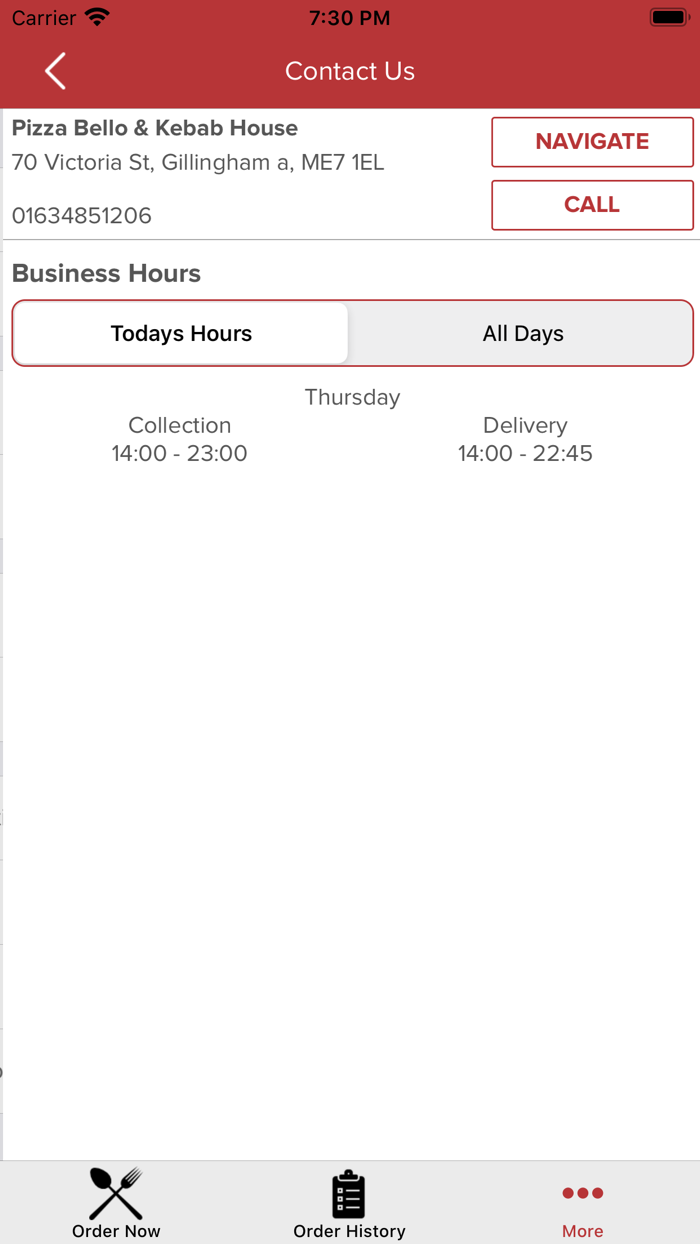 Pizza Bello  Kebab House.