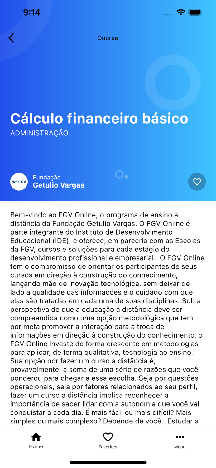 FGV Microlearning