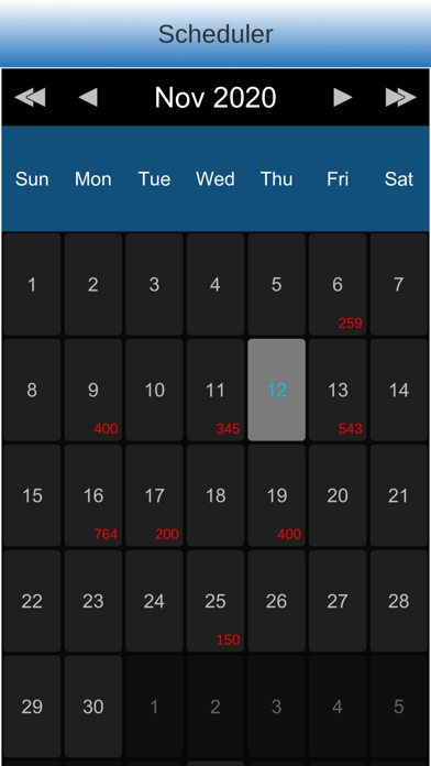 Restaurant Scheduling Software Screenshots