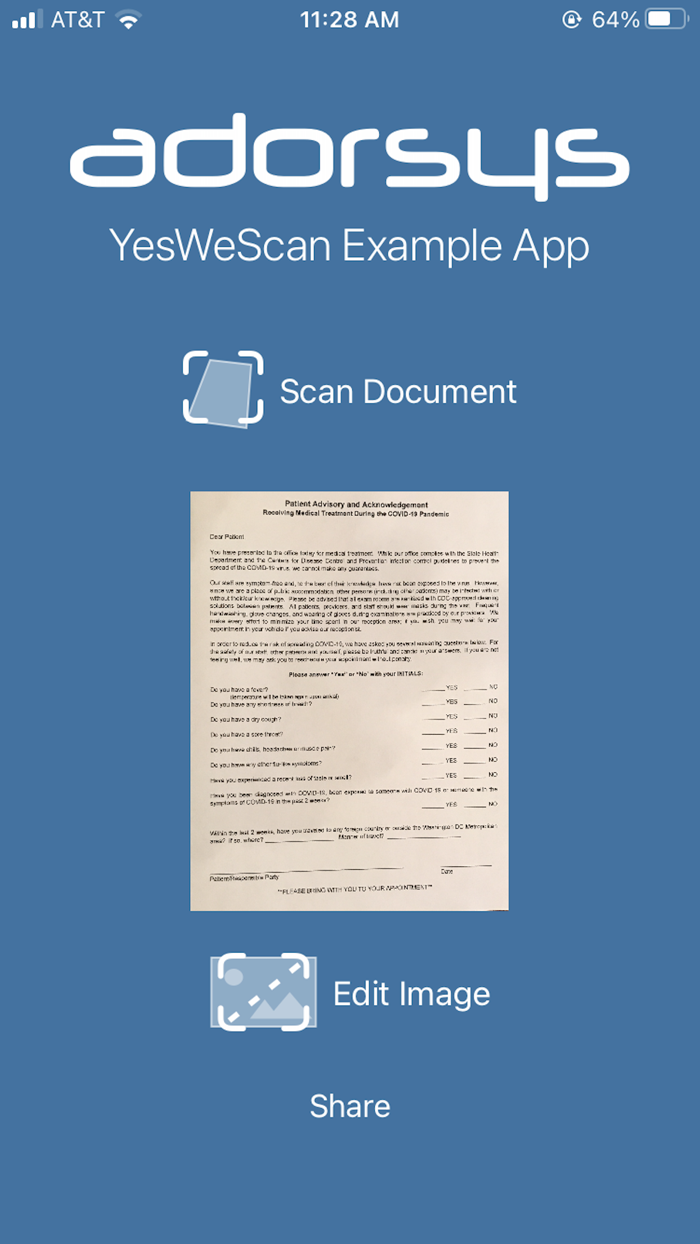 Auto Document Scanner