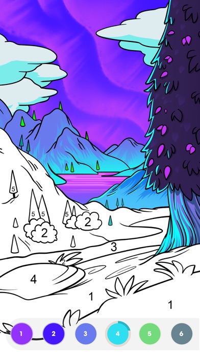 paintnumber：coloring game