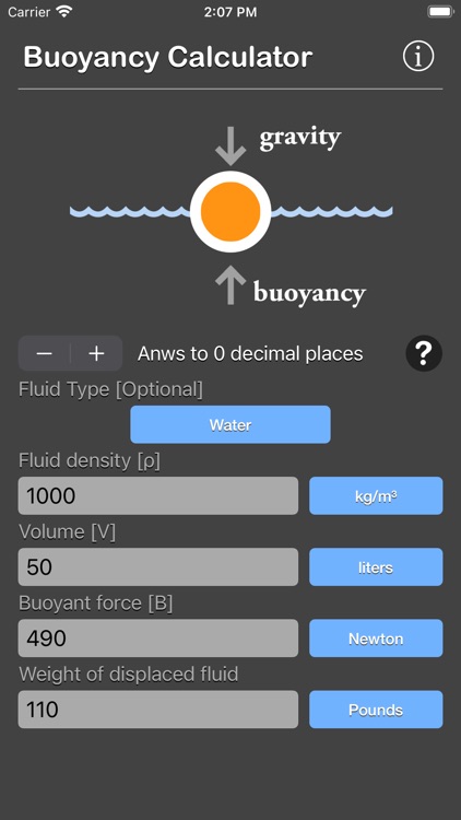 Buoyancy Calculator screenshot-8