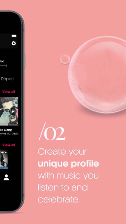 Bouncy: Social Music Discovery screenshot-3