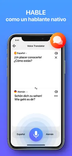 Screenshot 2 Traductor de voz. iphone
