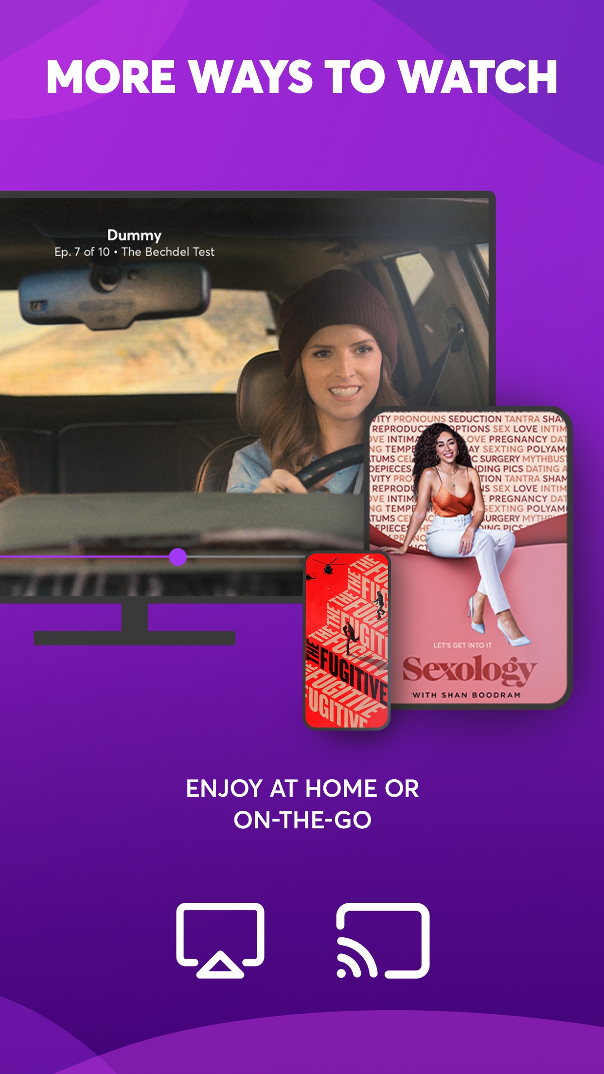 Screenshot do app Quibi: All New Original Shows