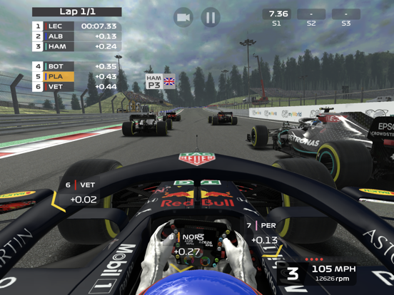 f1 mobile racing career