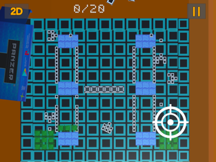 Battle Bricks Panzer City, game for IOS