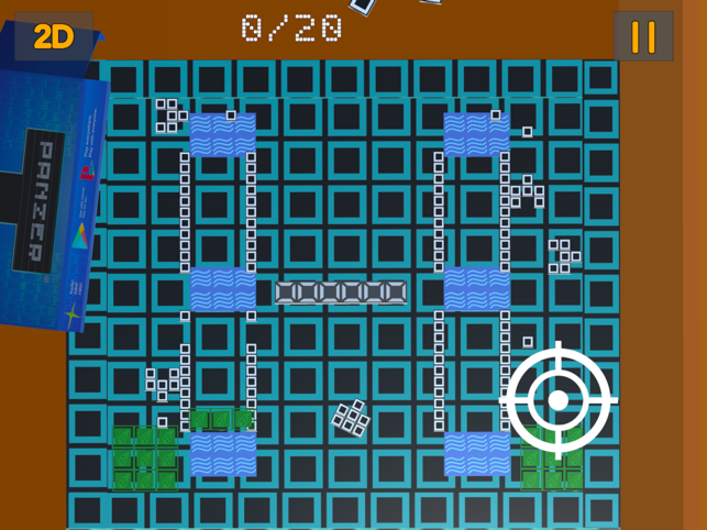 Battle Bricks Panzer City, game for IOS