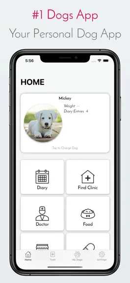 Game screenshot My Dog App - Care my Dog mod apk