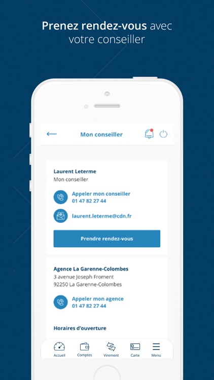 Banque Laydernier pour iPhone screenshot-7