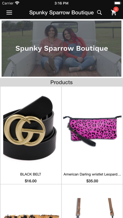 Spunky Sparrow Boutique screenshot 1