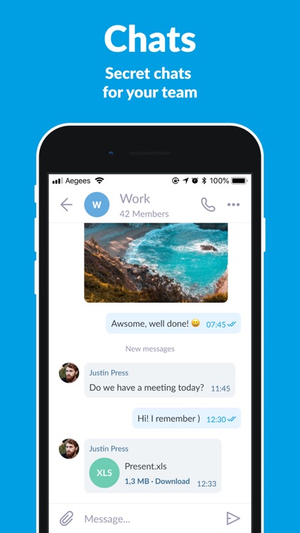 Aegees messenger screenshot-3