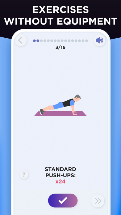 Home Workout for Men - 30 Days screenshot 2