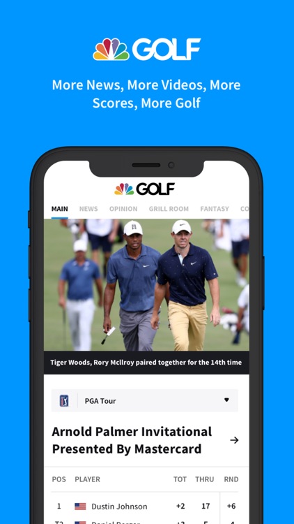 Golf channel apple tv sales app