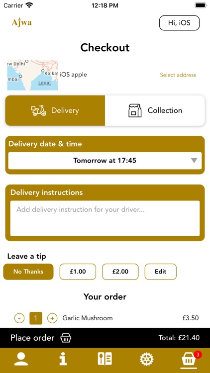 Ajwa Indian Restaurant screenshot-4