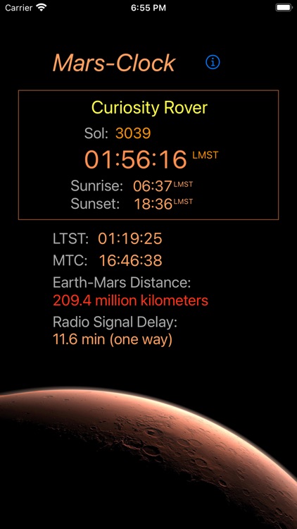 Mars-Clock