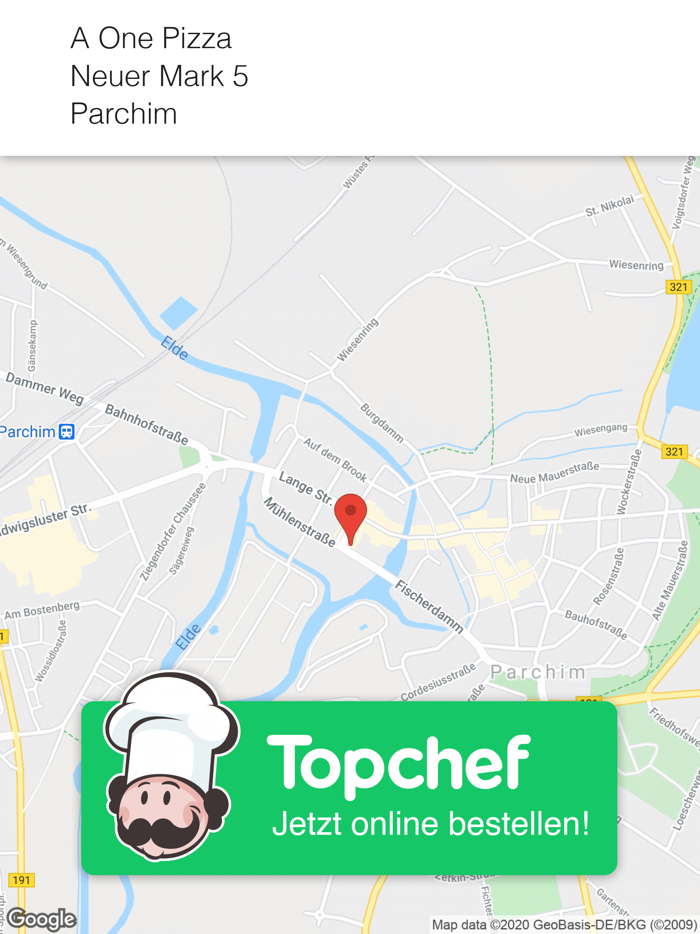 A One Pizzaservice Parchim