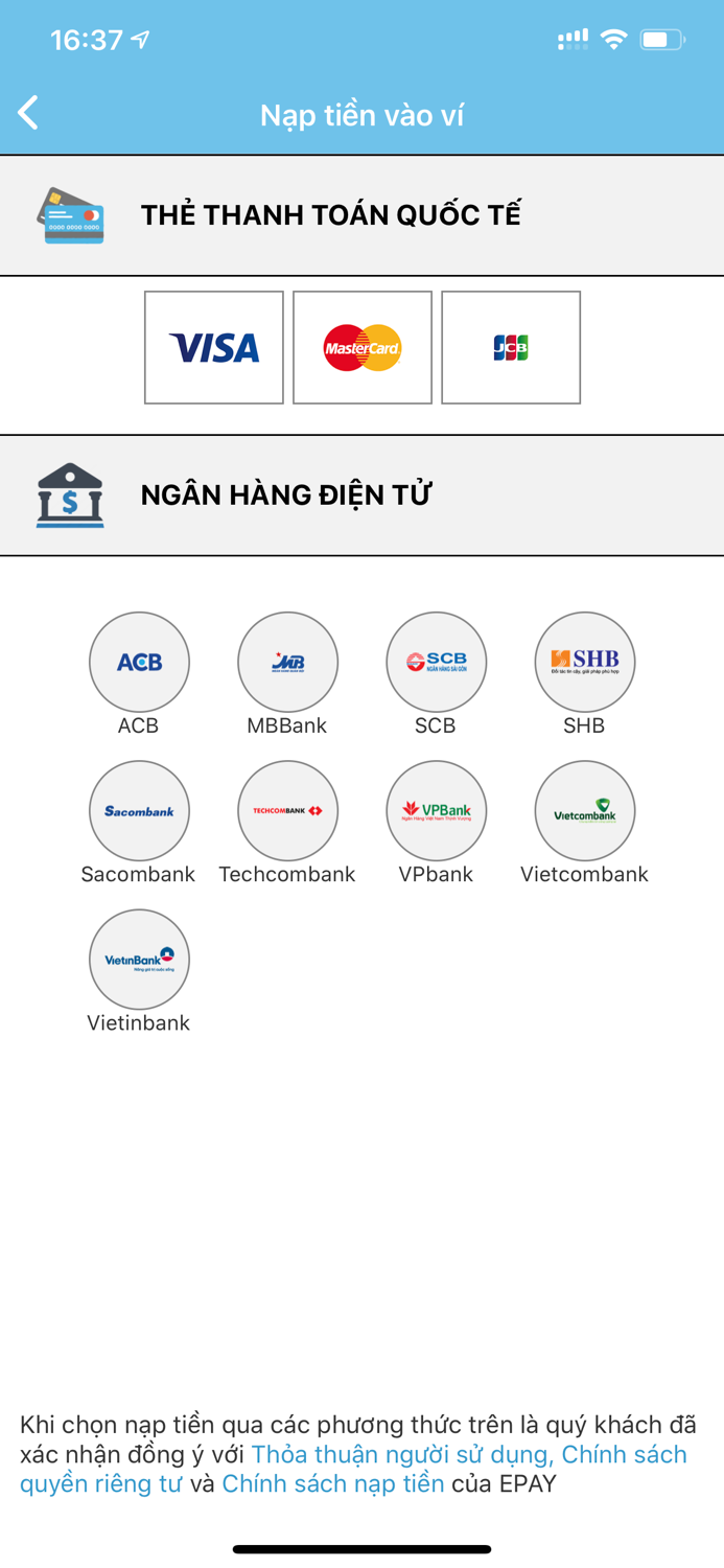 Epay Ví điện tử