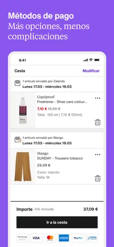 Screenshot 8 Zalando: moda online iphone