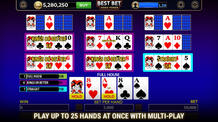 Best Bet Video Poker screenshot-0