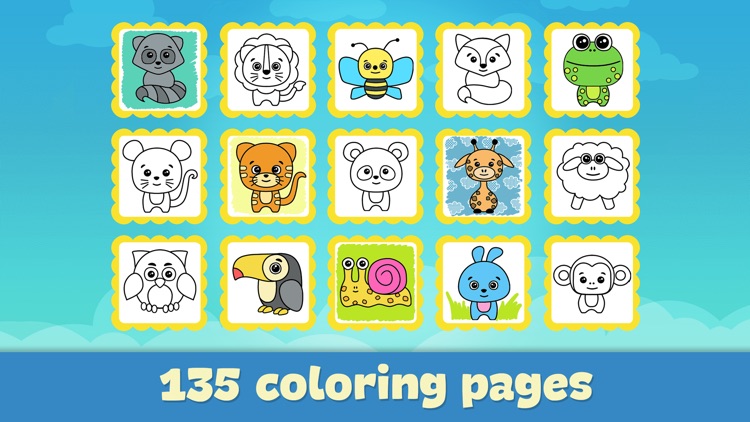 Baby coloring book for kids 2+ screenshot-4