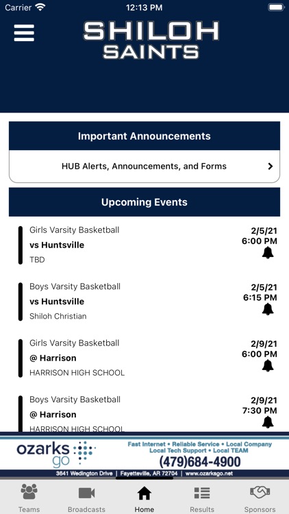 Shiloh Saints Athletics