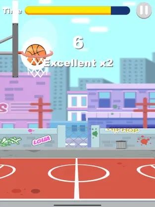 Screenshot 5 Dunk Ball on fire - Basketball iphone