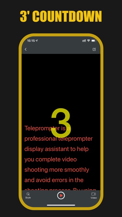 Teleprompter - Script Prompter screenshot-4