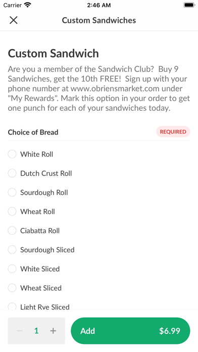 How to cancel & delete O'Brien's Market from iphone & ipad 4