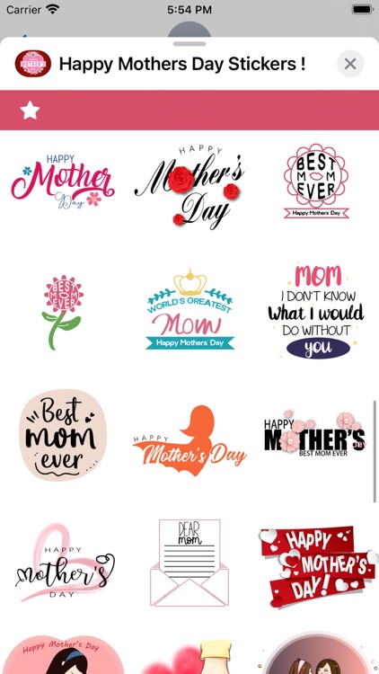 Happy Mothers Day Stickers ! screenshot-3