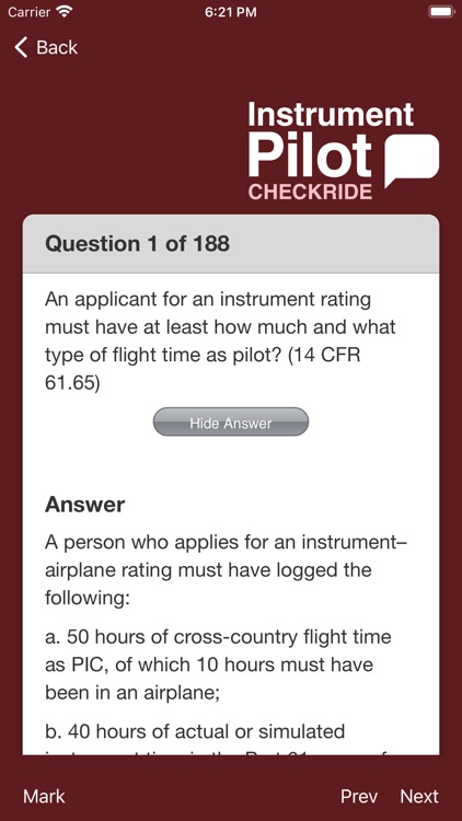 Instrument Pilot Checkride screenshot-3