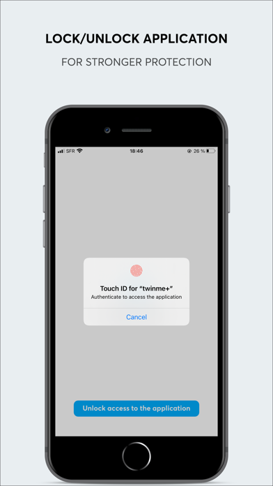 twinme+ mensajero privado iPhone Capturas de pantalla