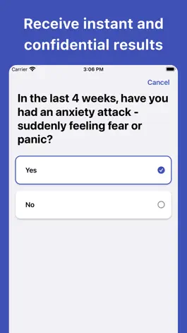 Game screenshot Panic Disorder Test apk